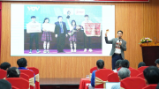 Các báo cáo viên dẫn dắt Workshop Kỹ năng tư duy sáng tạo dành cho ĐVTN, HSSV trên địa bàn tỉnh Quảng Ngãi năm 2026