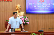 UBND tỉnh Quảng Ngãi họp về giải pháp đổi mới sáng tạo và chuyển đổi số