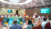 Toàn cảnh Lễ ký kết thỏa thuận hợp tác giữa UBND tỉnh Quảng Ngãi và Đại học Kinh tế TP.HCM (UEH) giai đoạn 2026 – 2030