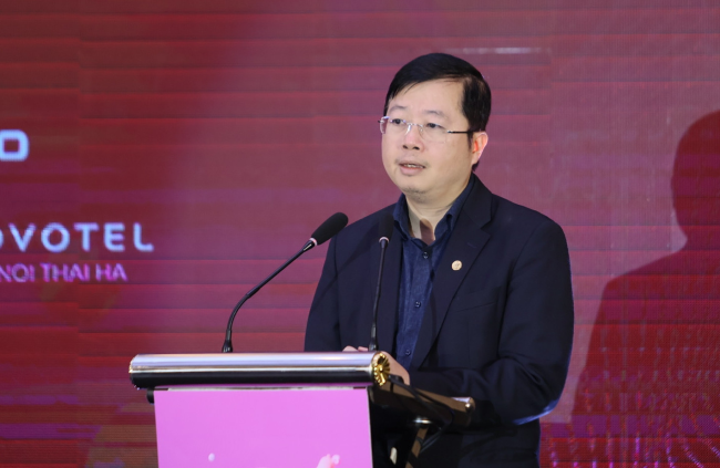 Thứ trưởng Bộ TT&TT Nguyễn Thanh Lâm phát biểu khai mạc sự kiện