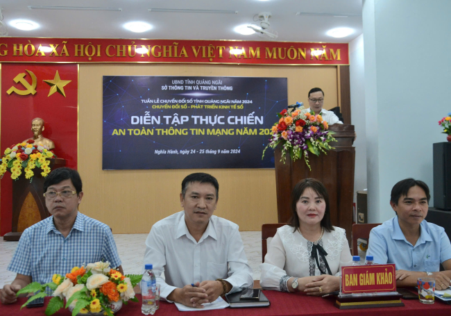 Diễn tập thực chiến an toàn thông tin mạng, bảo vệ dữ liệu số đối với cấp huyện, xã