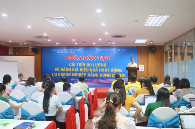 Đào tạo sử dụng công cụ KPI đánh giá hiệu quả hoạt động tại doanh nghiệp