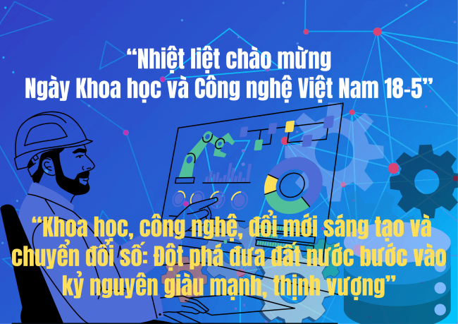 Nhiệt liệt chào mừng Ngày Khoa học và Công nghệ Việt Nam 18-5