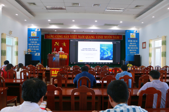 Sở Khoa học và Công nghệ Quảng Ngãi quán triệt Khung kiến trúc tổng thể quốc gia số