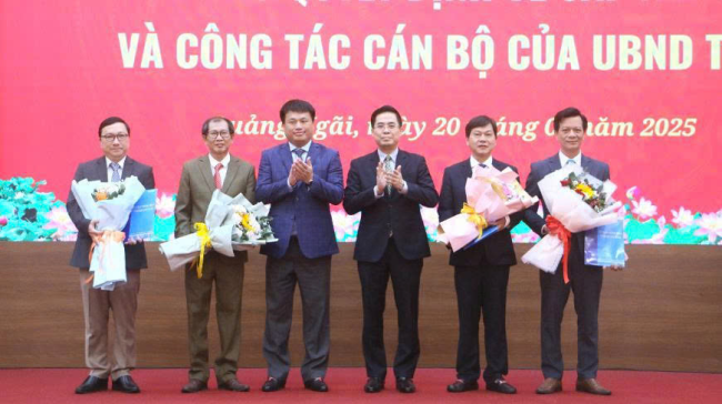 Bổ nhiệm lãnh đạo Sở Khoa học và Công nghệ sau hợp nhất