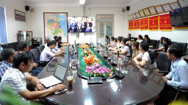 Sở Khoa học và Công nghệ tham dự Hội nghị trực tuyến toàn quốc năm 2025