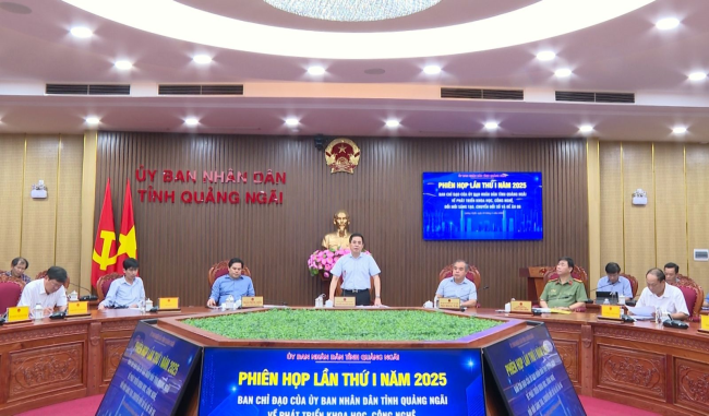 Chủ tịch UBND tỉnh làm Trưởng ban về phát triển khoa học, công nghệ, đổi mới sáng tạo, chuyển đổi số và Đề án 06.