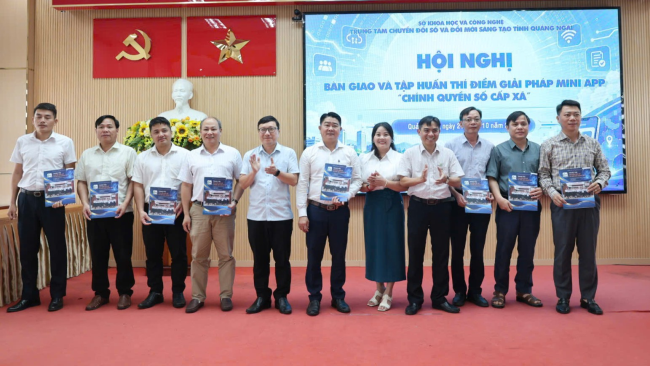 Thí điểm giải pháp Mini App “Chính quyền số cấp xã”